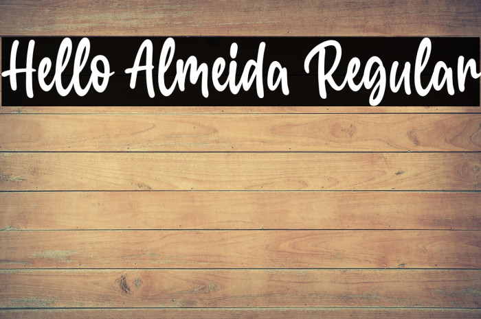 Hello Almeida Regular Example 1