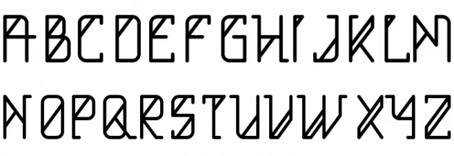Hello Alpha Regular Шрифта ВЕРХНИЙ