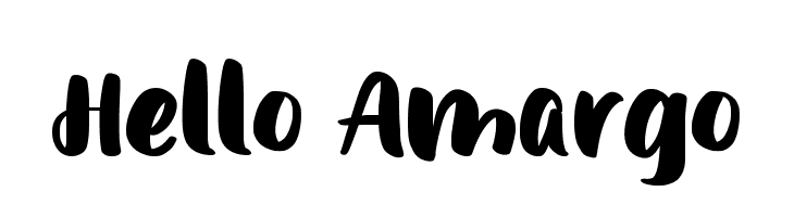 Hello Amargo  font caratteri gratis