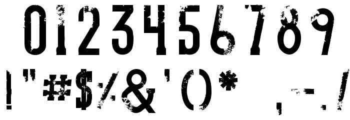 Hello Arson Font OTHER CHARS
