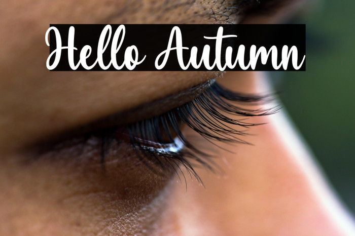 Hello Autumn Example 3