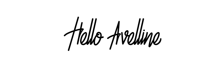 Hello Avelline  Fuentes Gratis Descargar