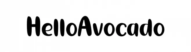 Hello Avocado  नि: शुल्क फ़ॉन्ट्स डाउनलोड