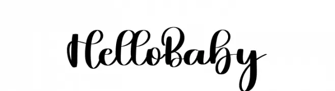 Hello Baby  Descarca Fonturi Gratis