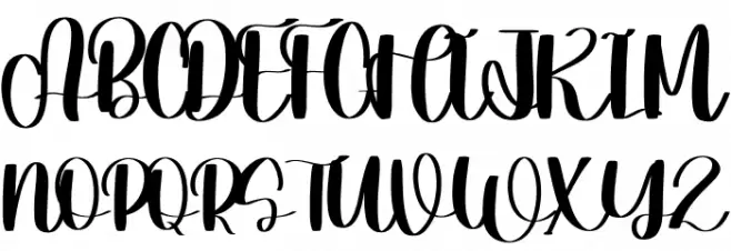 Hello Baby Schriftart Groß