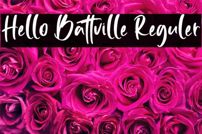 Hello Battville Reguler Example 1