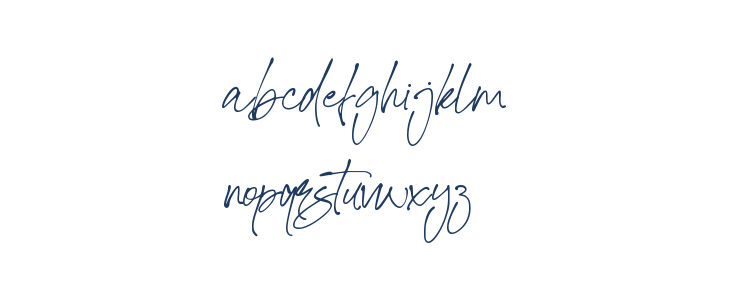 Hello Beach Lowercase