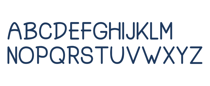 Hello Bear Script Uppercase