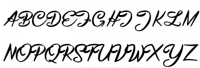 Hello Beauty Personal Use  Schriftart Groß