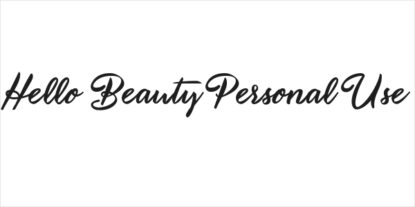 Hello Beauty Personal Use  Logo