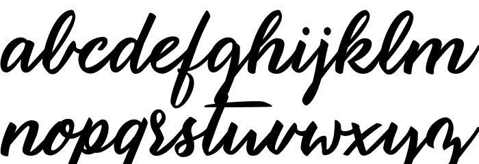 Hello Beauty Personal Use Font LOWERCASE