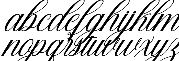 Hello Beloved Italic Font LOWERCASE