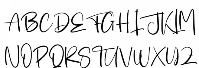 Hello Bestie Schriftart Groß
