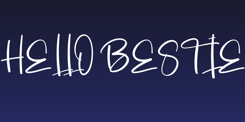 Hello Bestie Social Header