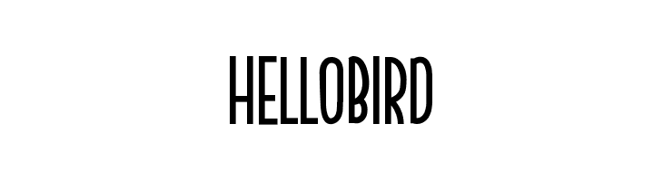 Hello Bird  नि: शुल्क फ़ॉन्ट्स डाउनलोड