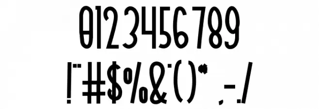 Hello Bird Font OTHER CHARS