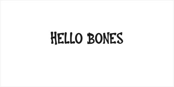 Hello Bones Logo