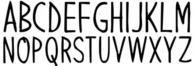 Hello Brilliant Schriftart Groß