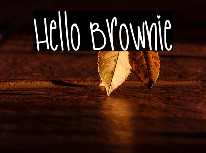 Hello Brownie Example 2
