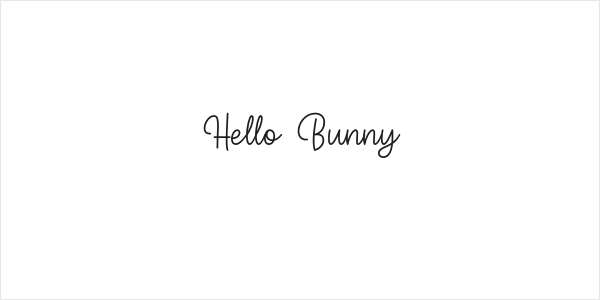 Hello Bunny Logo