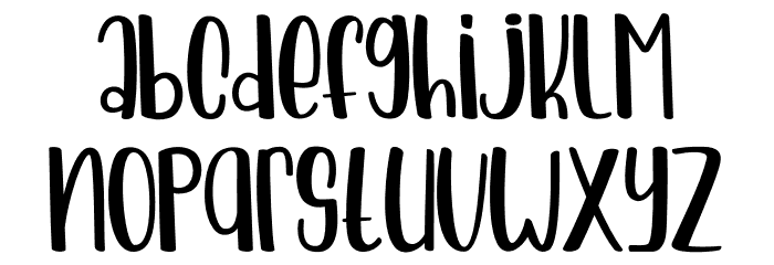 Hello Cactus Font LOWERCASE