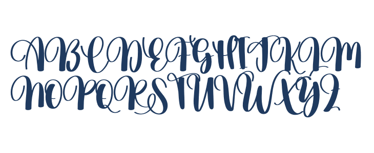 Hello Calligraphys Uppercase