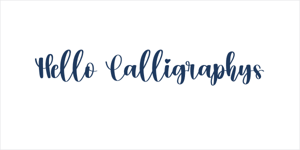 Hello Calligraphys Logo