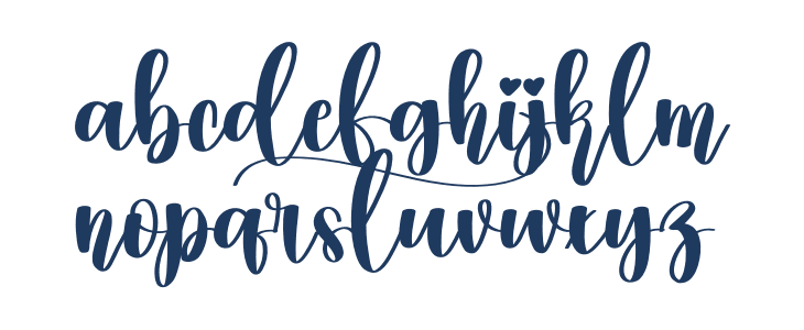 Hello Calligraphys Lowercase