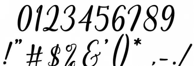 Hello Cartel Story Regular Font OTHER CHARS