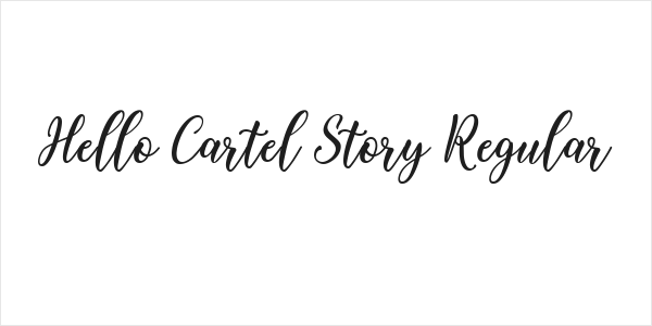 Hello Cartel Story Regular Logo