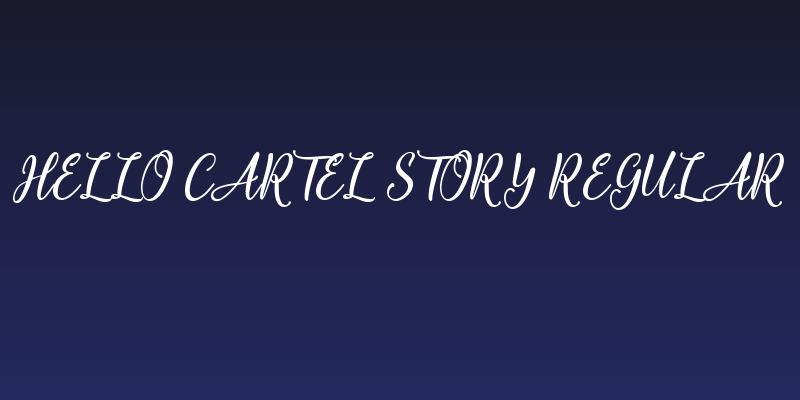 Hello Cartel Story Regular Social Header