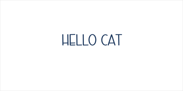 Hello Cat Logo