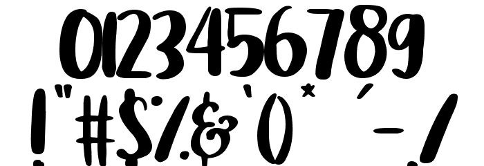 Hello Catto Font OTHER CHARS