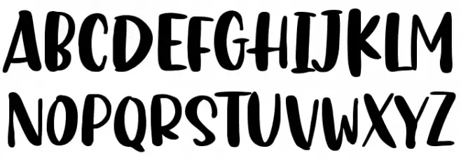 Hello Catto Schriftart Groß