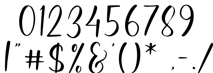 Hello Cello Font OTHER CHARS