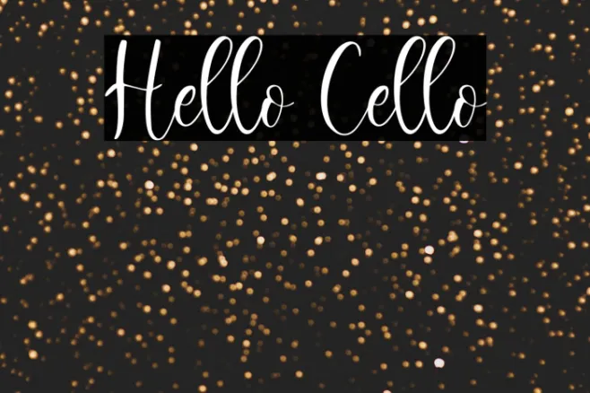 Hello Cello Example 1