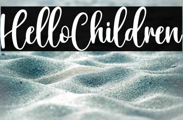 Hello Children Example 2