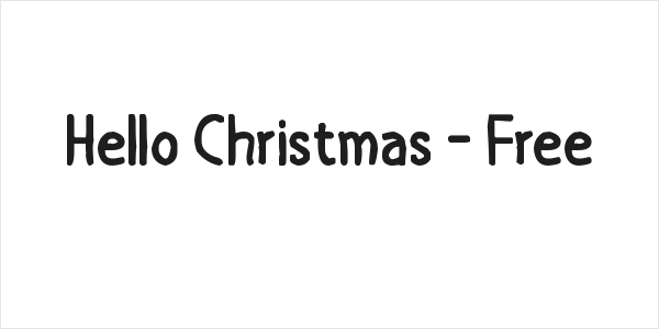 Hello Christmas - Free Logo
