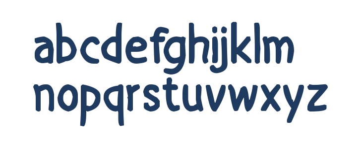 Hello Christmas - Free Lowercase