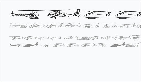 Hello Copters 2 Business Card