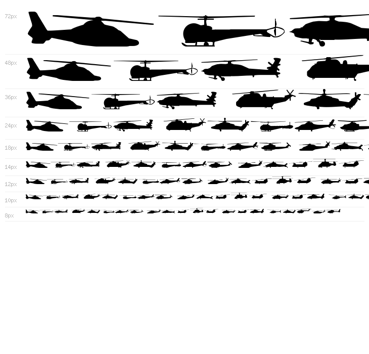 Hello Copters Solid Waterfall