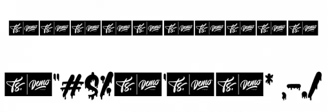 Hello Crush Font OTHER CHARS