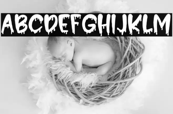 Hello Crush Font examples