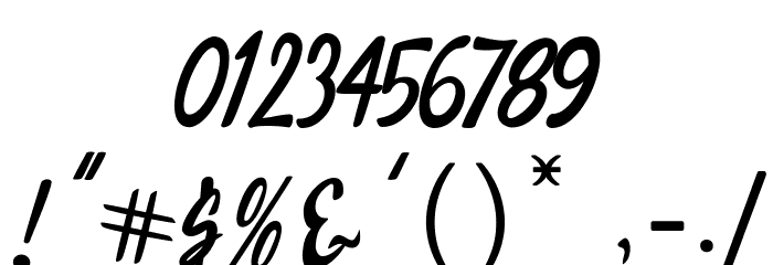 Hello Darkness Font OTHER CHARS