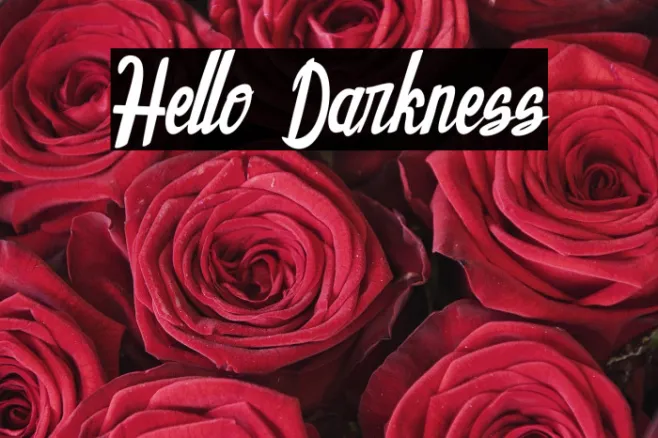 Hello Darkness Example 1