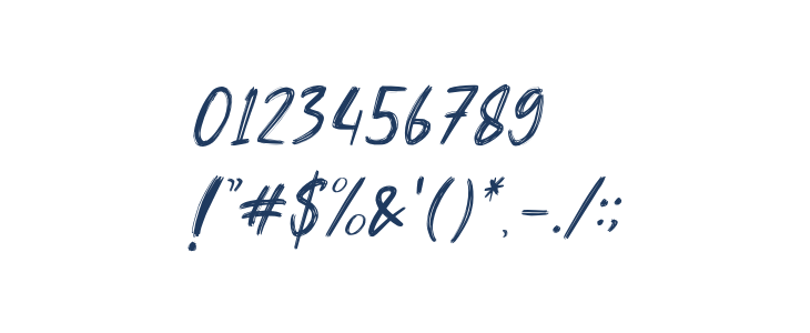 Hello Dear Demo Italic Other Characters