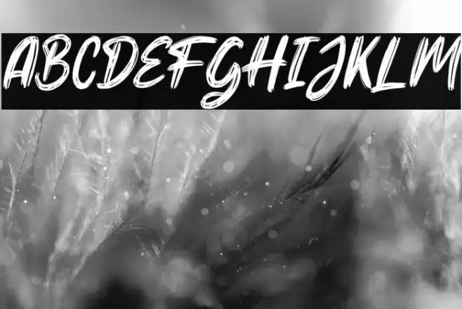 Hello Dear Demo Italic Font examples