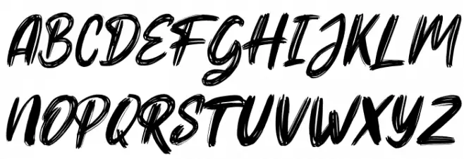 Hello Dear Demo Italic Шрифта ВЕРХНИЙ