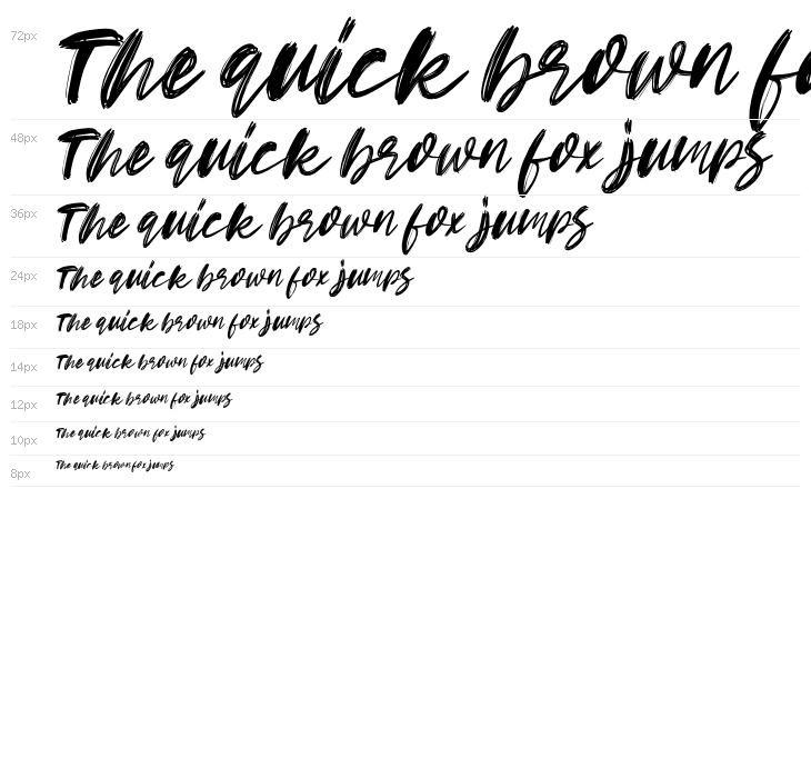 Hello Dear Demo Italic Waterfall