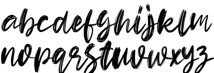Hello Dear Demo Regular Font LOWERCASE